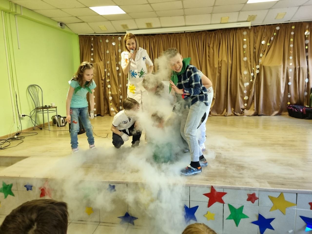 выпускной из школы заказать научное шоу